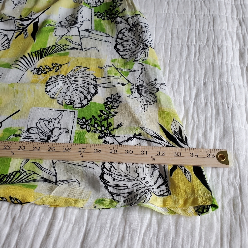 KAKTUS Dress Size M Summer Floral Tropical print. - Picture 9 of 14